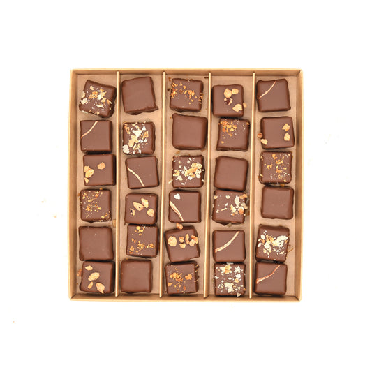 Pralin' Box - 30 chocolats - Lait