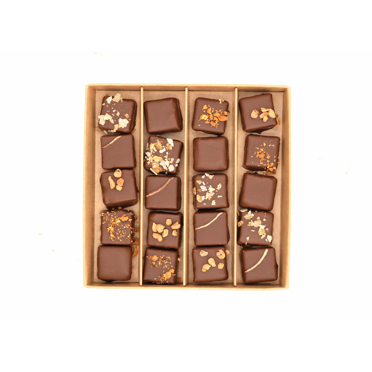 Pralin' Box - 20 chocolats - Lait