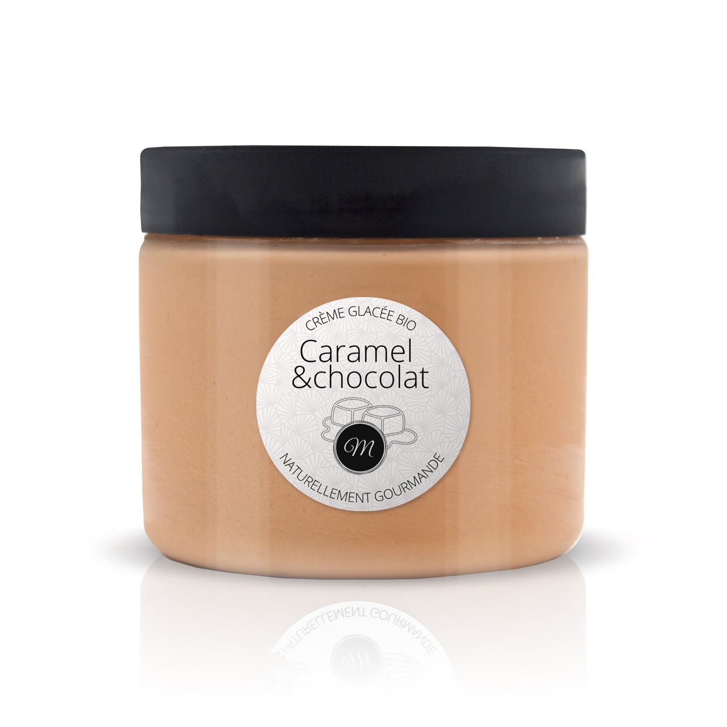 Crème glacée - Caramel & chocolat
