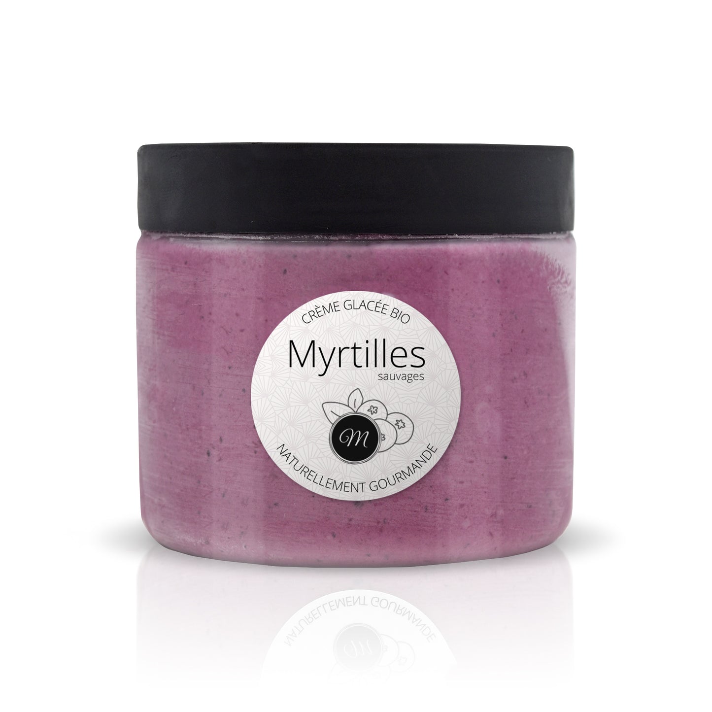 Crème glacée - Myrtilles sauvages
