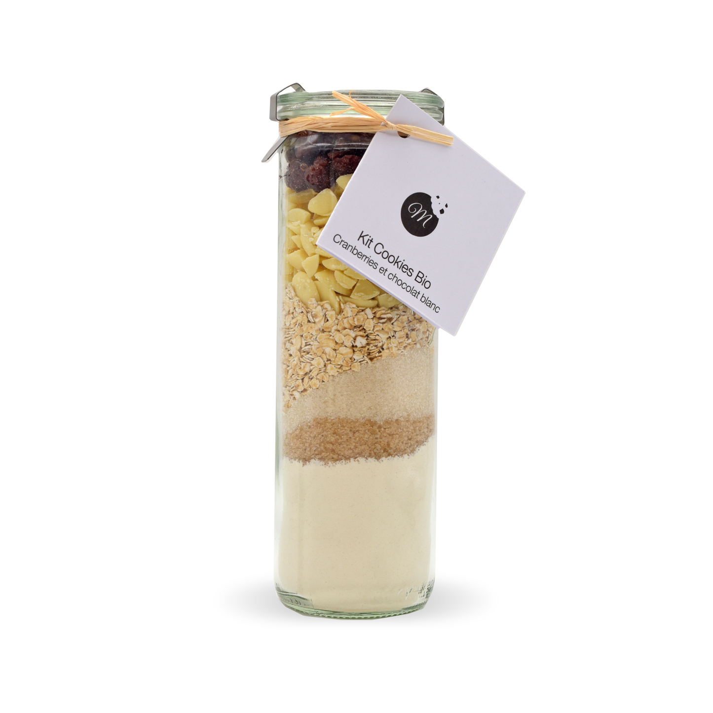 Kit cookies - Cranberries & Chocolat blanc