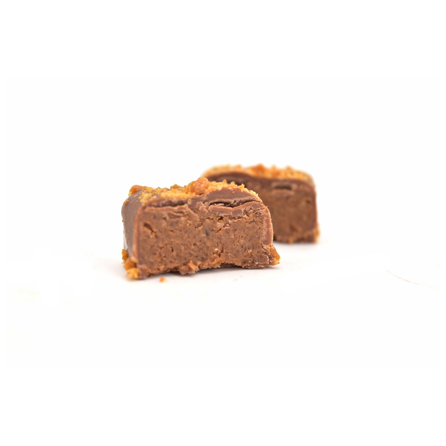 Carrés pralinés lait - Caramel