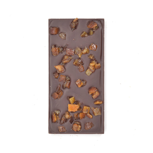 Tablette Chocolat Noir & Orange Confite