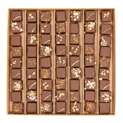 Pralin' Box - 63 chocolats - Lait