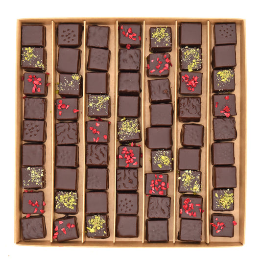 Pralin' Box - 63 chocolats - Noir