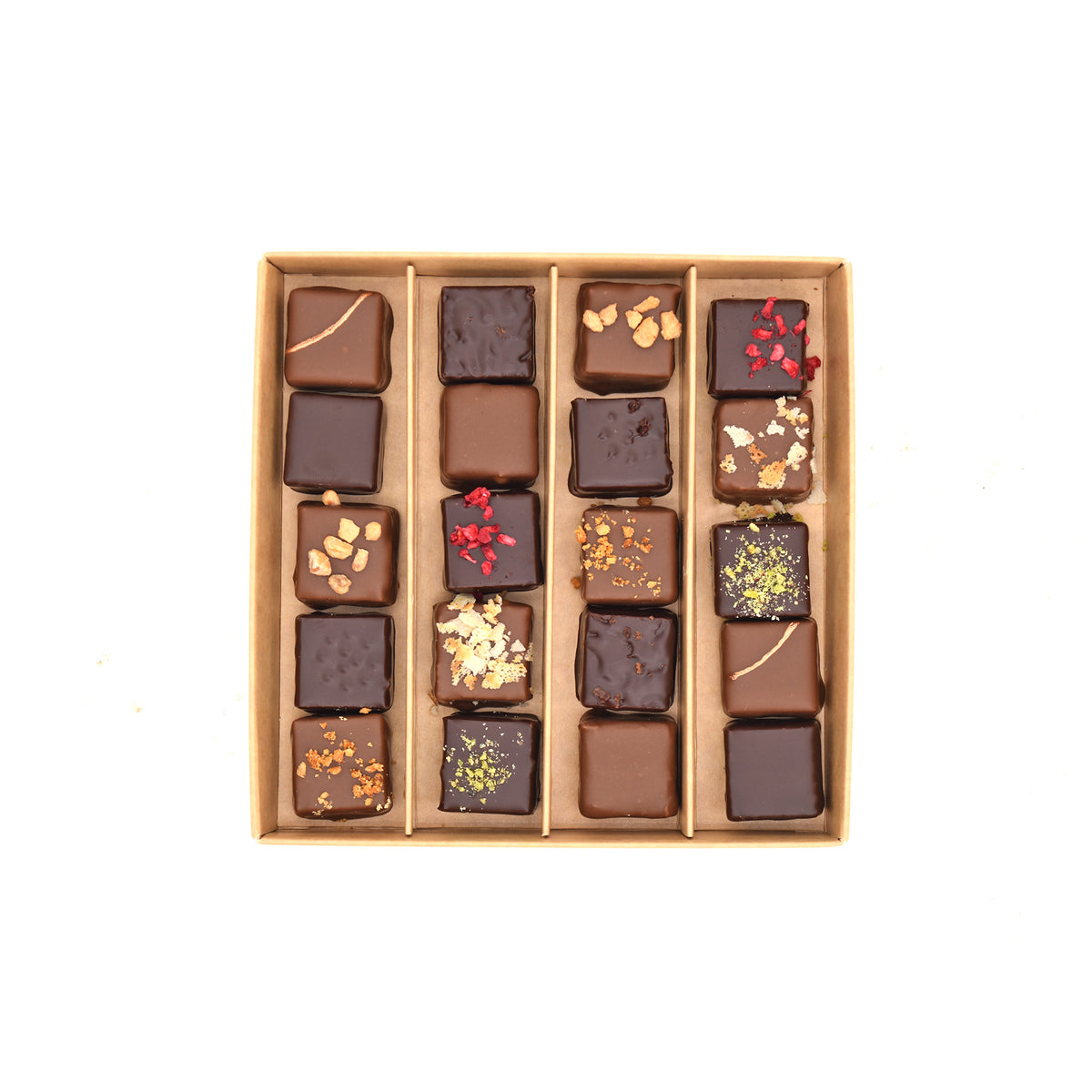 Pralin' Box - 20 chocolats - Mixte