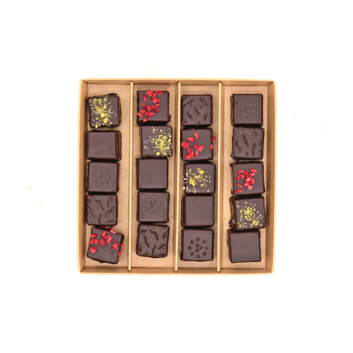 Pralin' Box - 20 chocolats - Noir