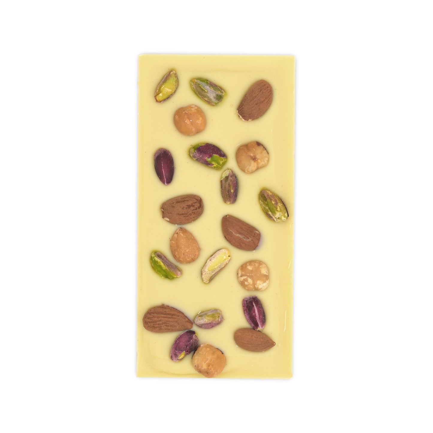 Tablette Chocolat blanc & Fruits secs
