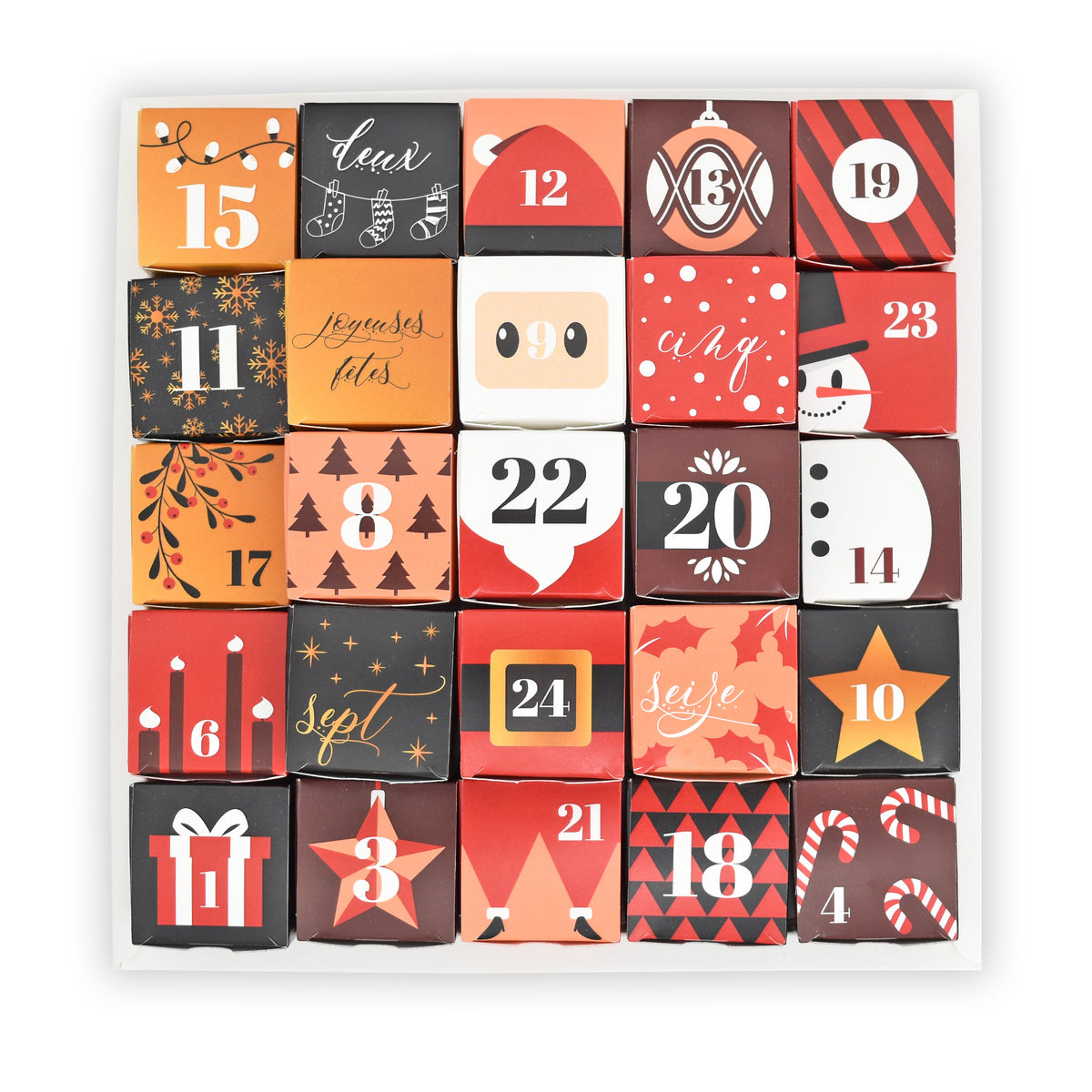 Calendrier de l'Avent - "Les trésors de l'avent" - PRECOMMANDE