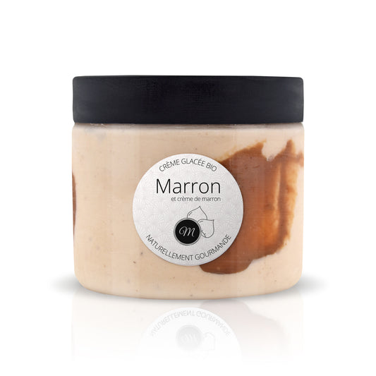 Crème glacée - Marron