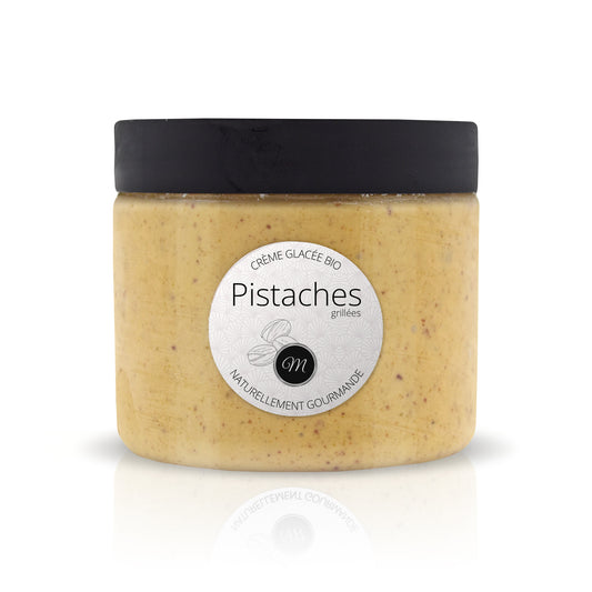 Crème glacée - Pistaches grillées