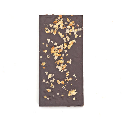 Tablette Grand Cru Gourmande Noir - Équateur 80% - Brisures de biscuits