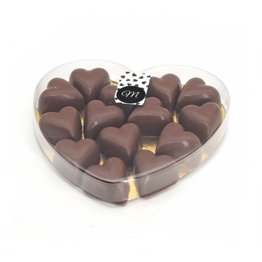 Cœurs pralinés - Lait