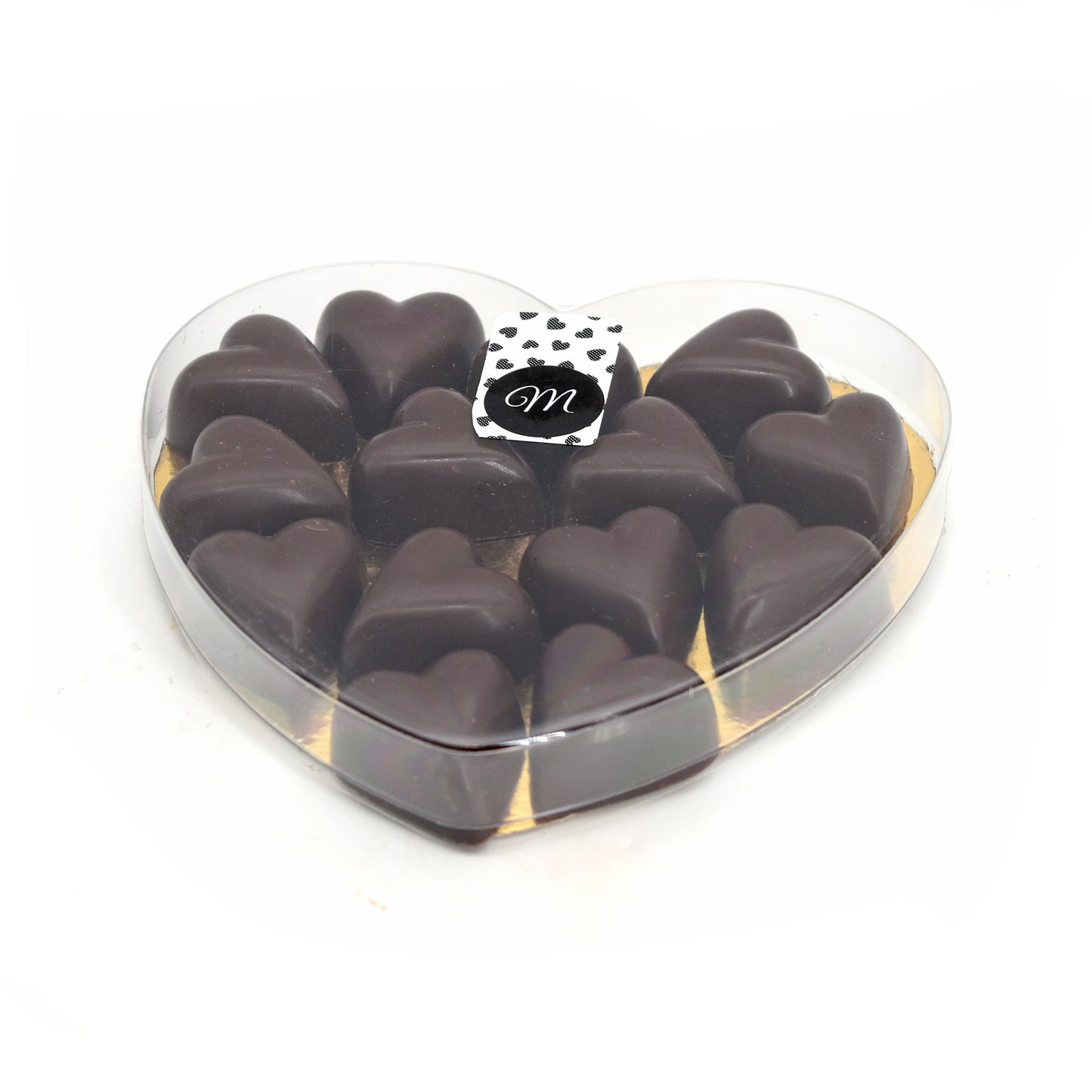 Cœurs pralinés - Noir