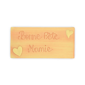 Tablette "Bonne Fête Mamie" - Blanc