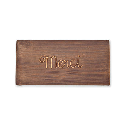 Tablette "Merci" - Noir