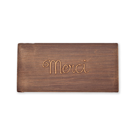 Tablette "Merci" - Noir