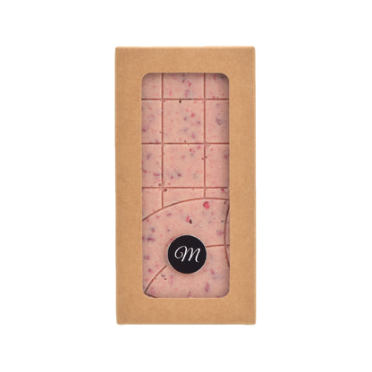 Tablette Chocolat blanc & Framboises