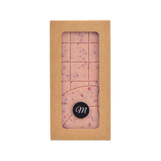 Tablette Chocolat blanc & Framboises