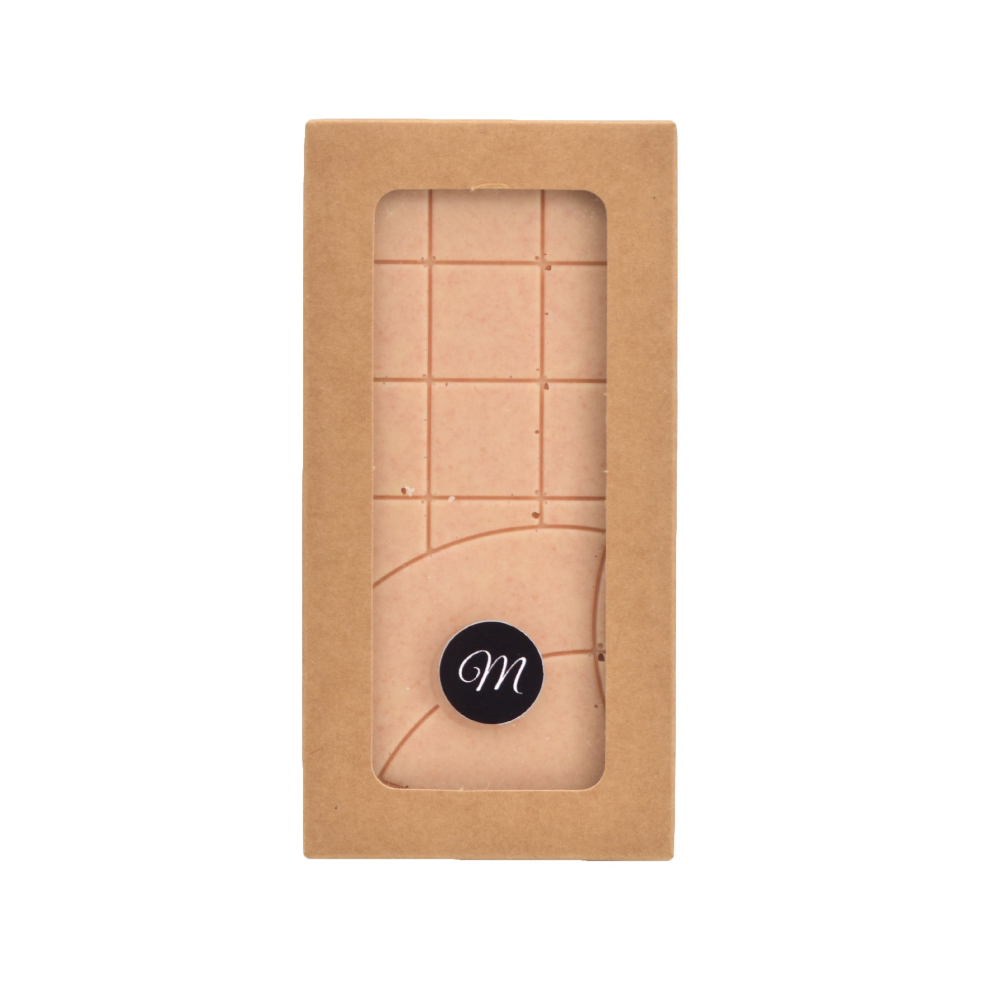 Tablette Chocolat blanc & Biscuits roses de Reims