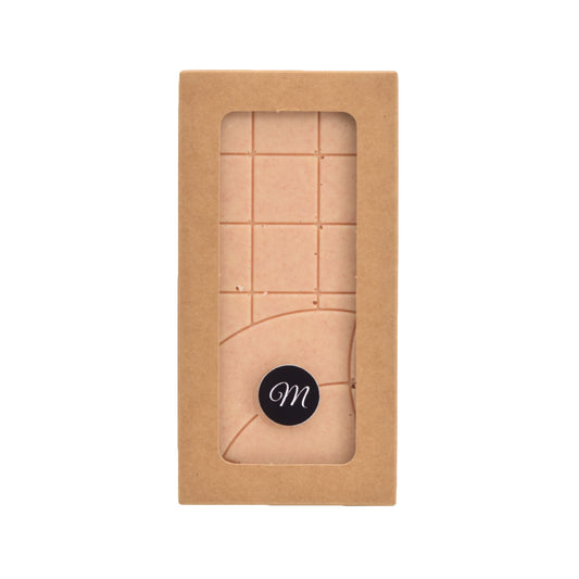 Tablette Chocolat blanc & Biscuits roses de Reims