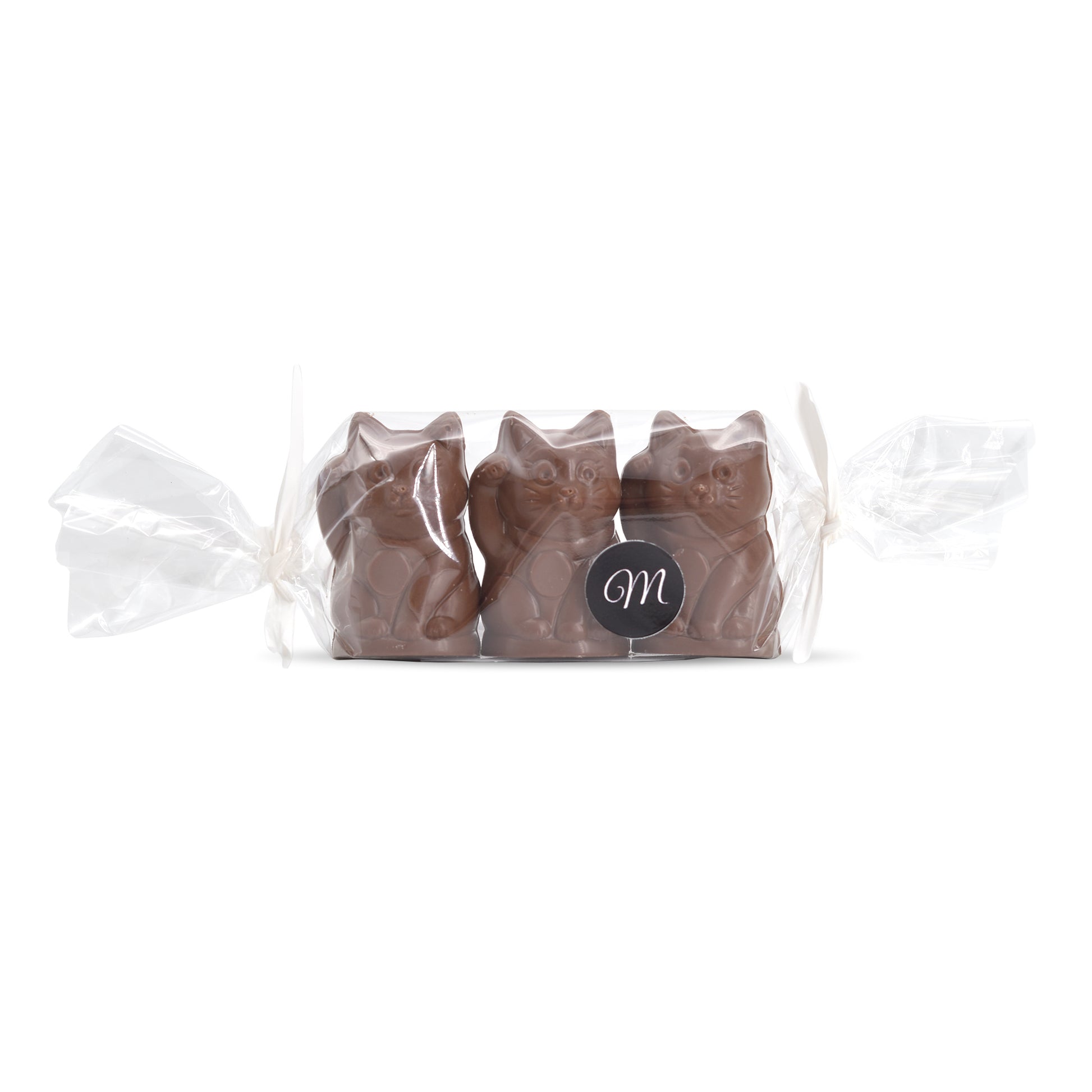 3 chats porte-bonheur