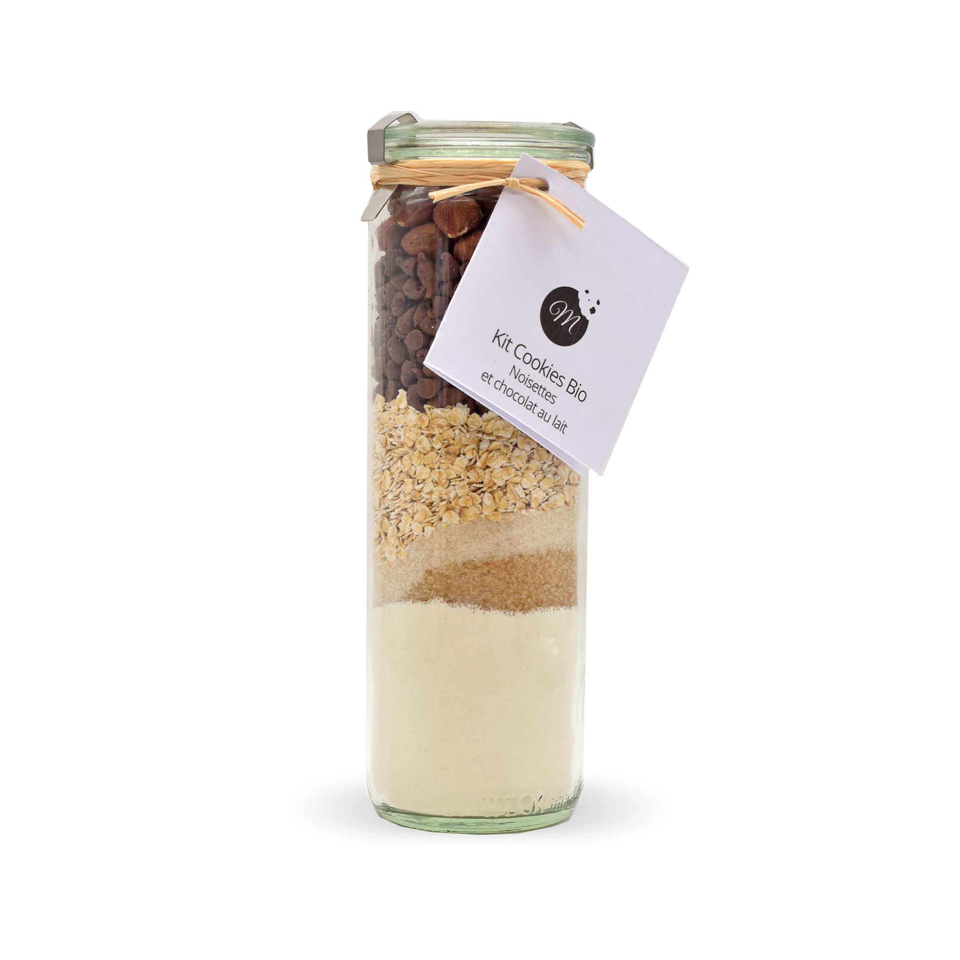 Kit cookies - Noisettes & Chocolat au lait