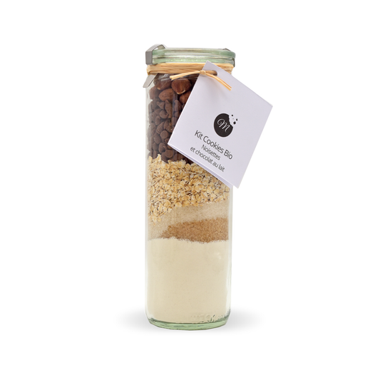 Kit cookies - Noisettes & Chocolat au lait