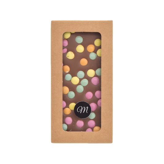 Tablette Chocolat au lait & Dragées chocolatées