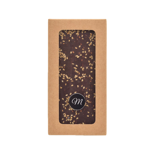 Tablette Chocolat Noir & Sésame