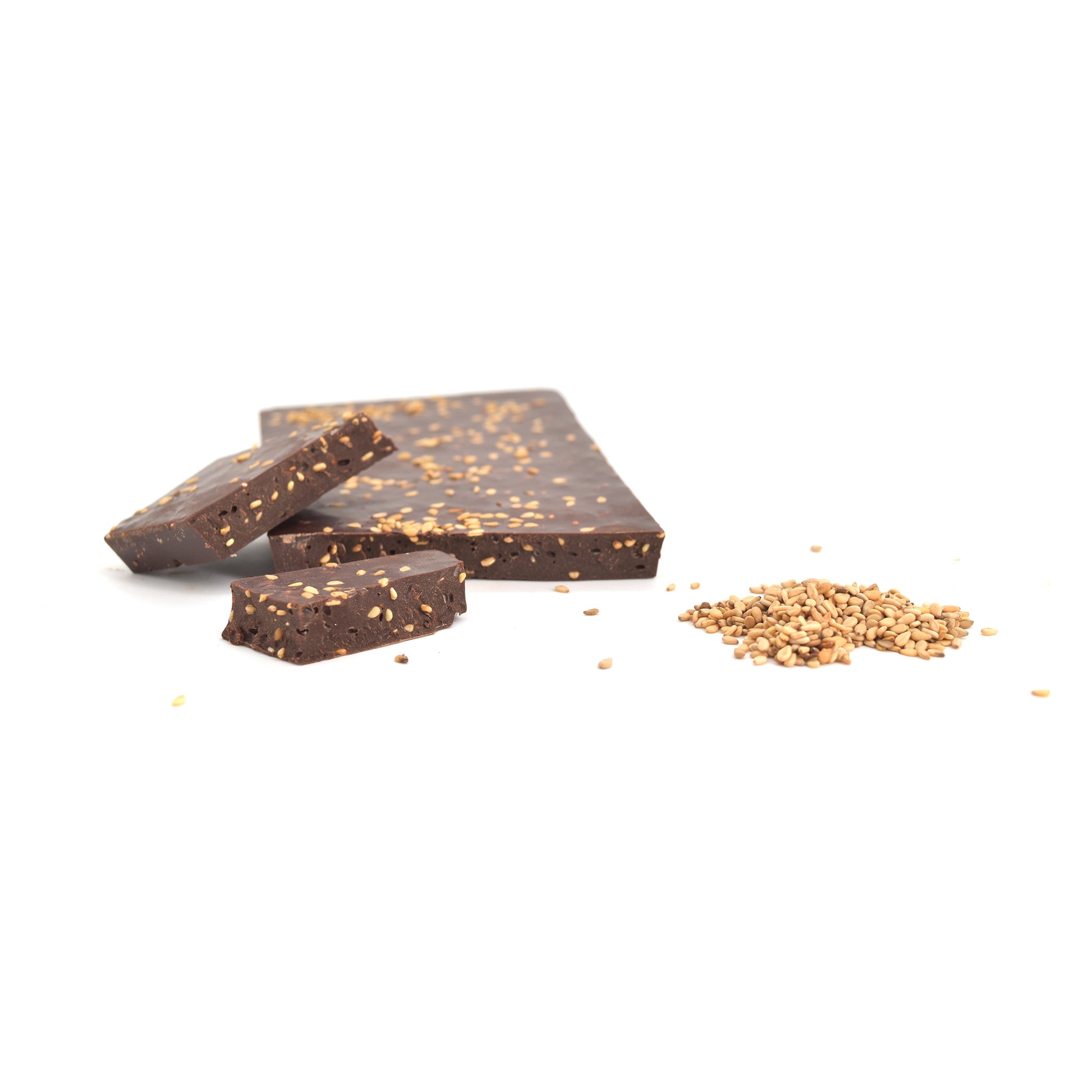 Tablette Chocolat Noir & Sésame