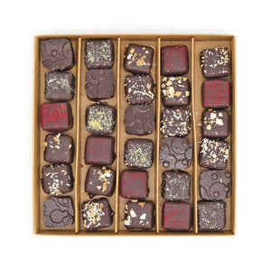 Pralin' Box - 30 chocolats - Noir