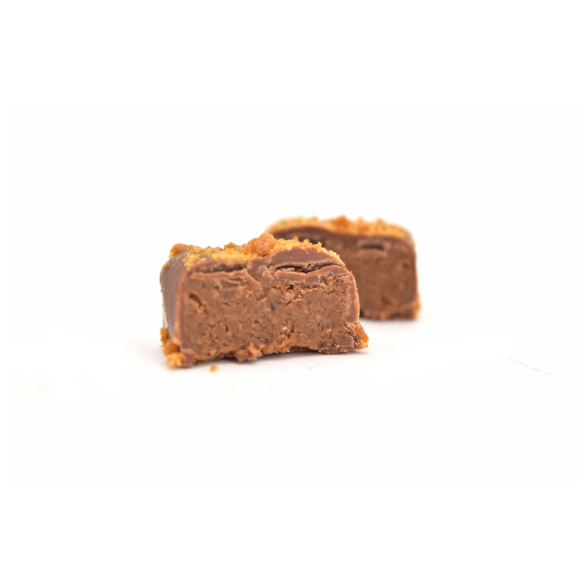 Carrés pralinés lait - Caramel