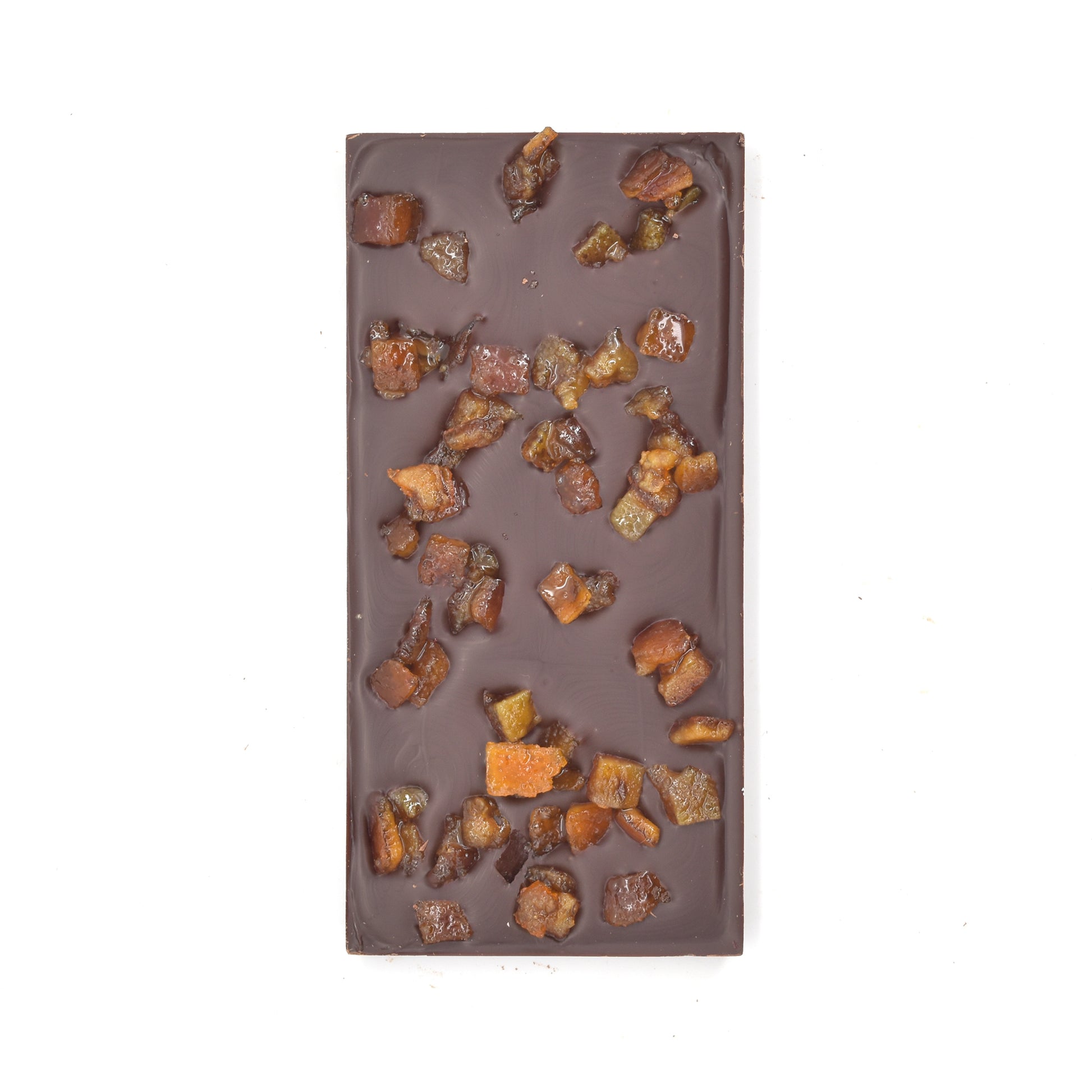 Tablette Chocolat Noir & Orange Confite